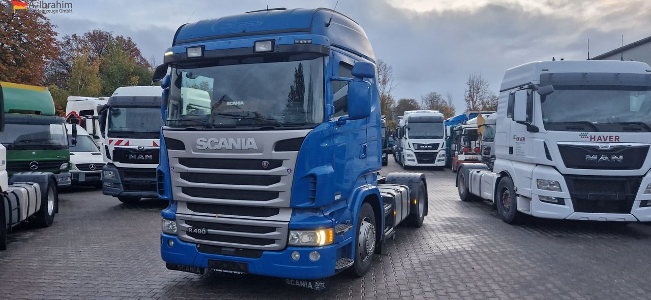 Scania R 480 Retarder, Klima, Zustand gut PTO für Kompressor - Tractor unit: picture 1 Scania R 480 Retarder, Klima, Zustand gut PTO für Kompressor - Tractor unit: picture 1