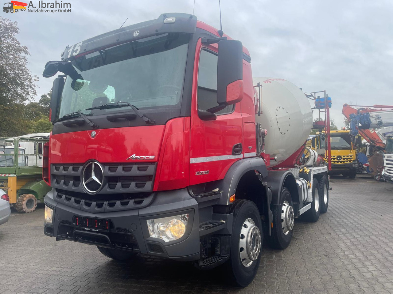 Mercedes-Benz Arocs 3236 Stetter 9 cbm 8x4 | Blatt | Hardox - Truck: picture 1 Mercedes-Benz Arocs 3236 Stetter 9 cbm 8x4 | Blatt | Hardox - Truck: picture 1