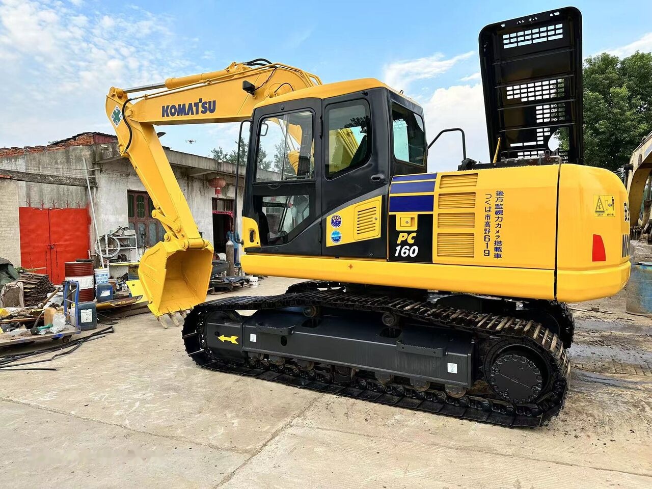 Komatsu PC160 - Crawler excavator: picture 3 Komatsu PC160 - Crawler excavator: picture 3