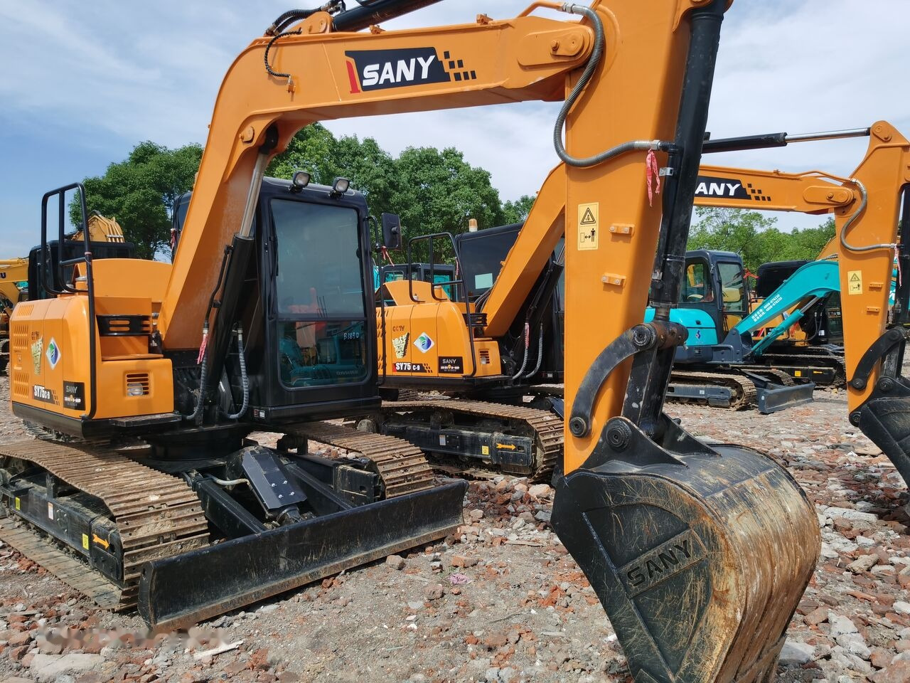 Sany SY75 - Crawler excavator: picture 5 Sany SY75 - Crawler excavator: picture 5