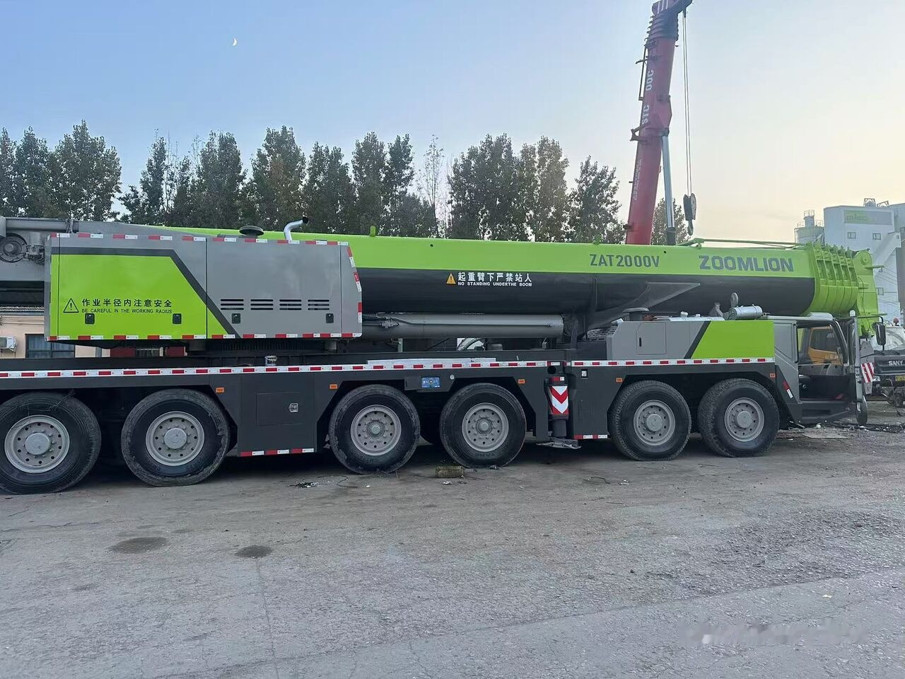 Mobile crane Zoomlion ZTC2000V: picture 9