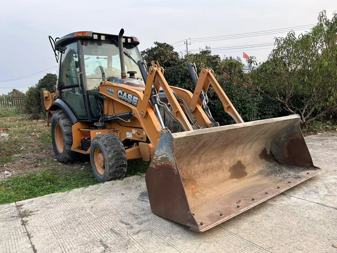 Backhoe loader CASE 580 SUPPER N: picture 8