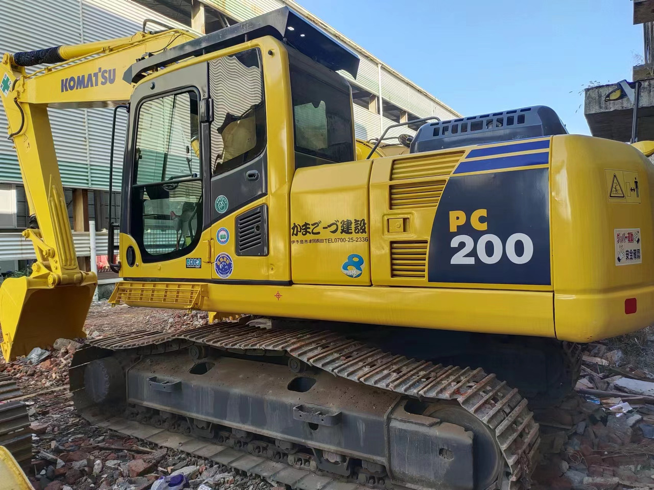 KOMATSU PC200-8 - Crawler excavator: picture 2 KOMATSU PC200-8 - Crawler excavator: picture 2