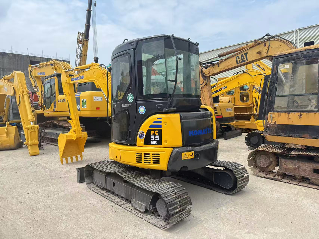 KOMATSU PC55 PC55MR PC56 PC60 - Mini excavator: picture 5 KOMATSU PC55 PC55MR PC56 PC60 - Mini excavator: picture 5