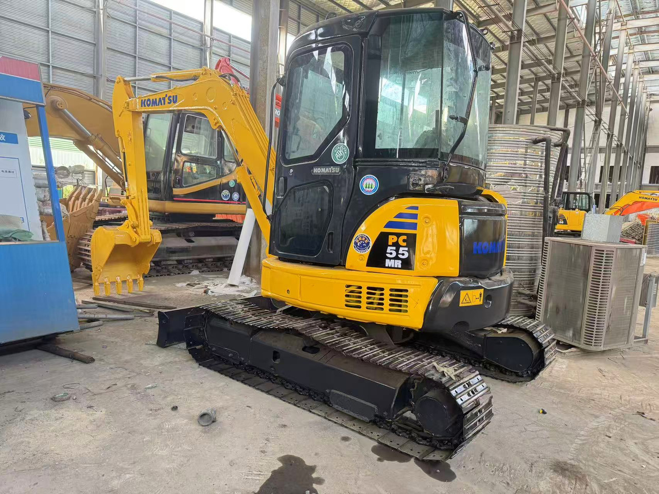 KOMATSU PC55MR - Mini excavator: picture 1 KOMATSU PC55MR - Mini excavator: picture 1