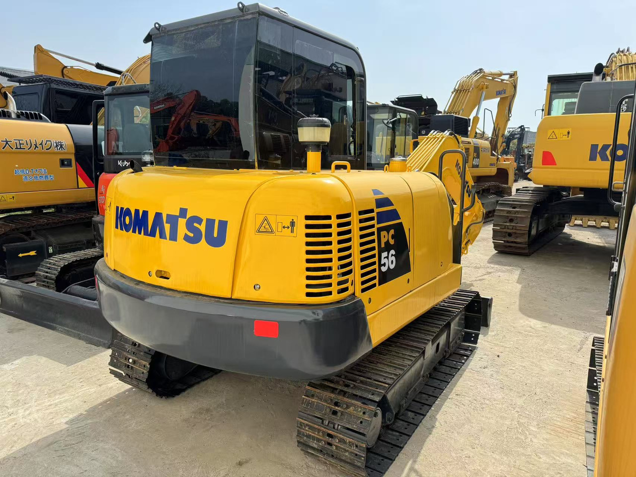 KOMATSU PC56-7 - Mini excavator: picture 1 KOMATSU PC56-7 - Mini excavator: picture 1