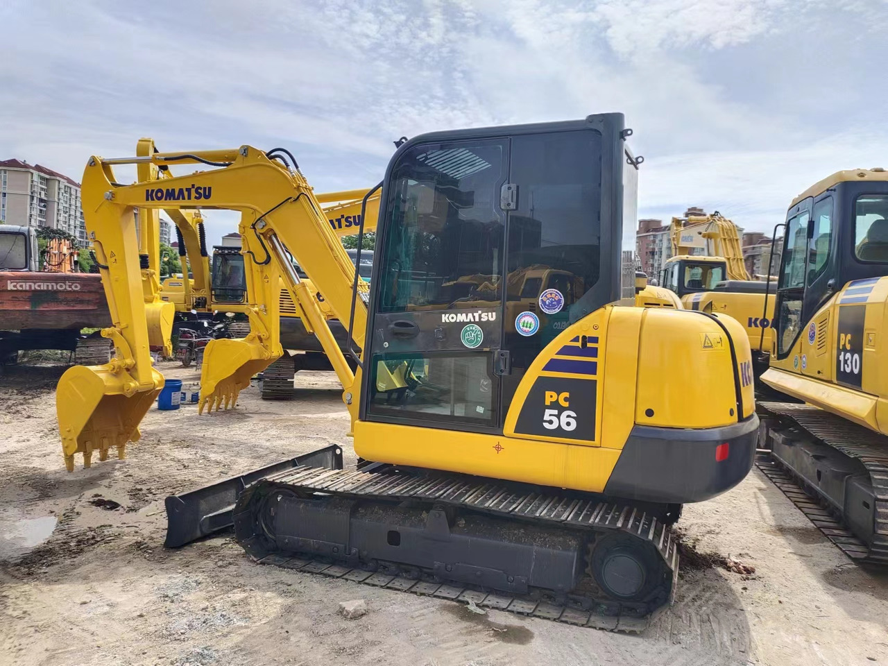 KOMATSU PC56 komatsu mini excavator PC55 PC60 - Mini excavator: picture 2 KOMATSU PC56 komatsu mini excavator PC55 PC60 - Mini excavator: picture 2