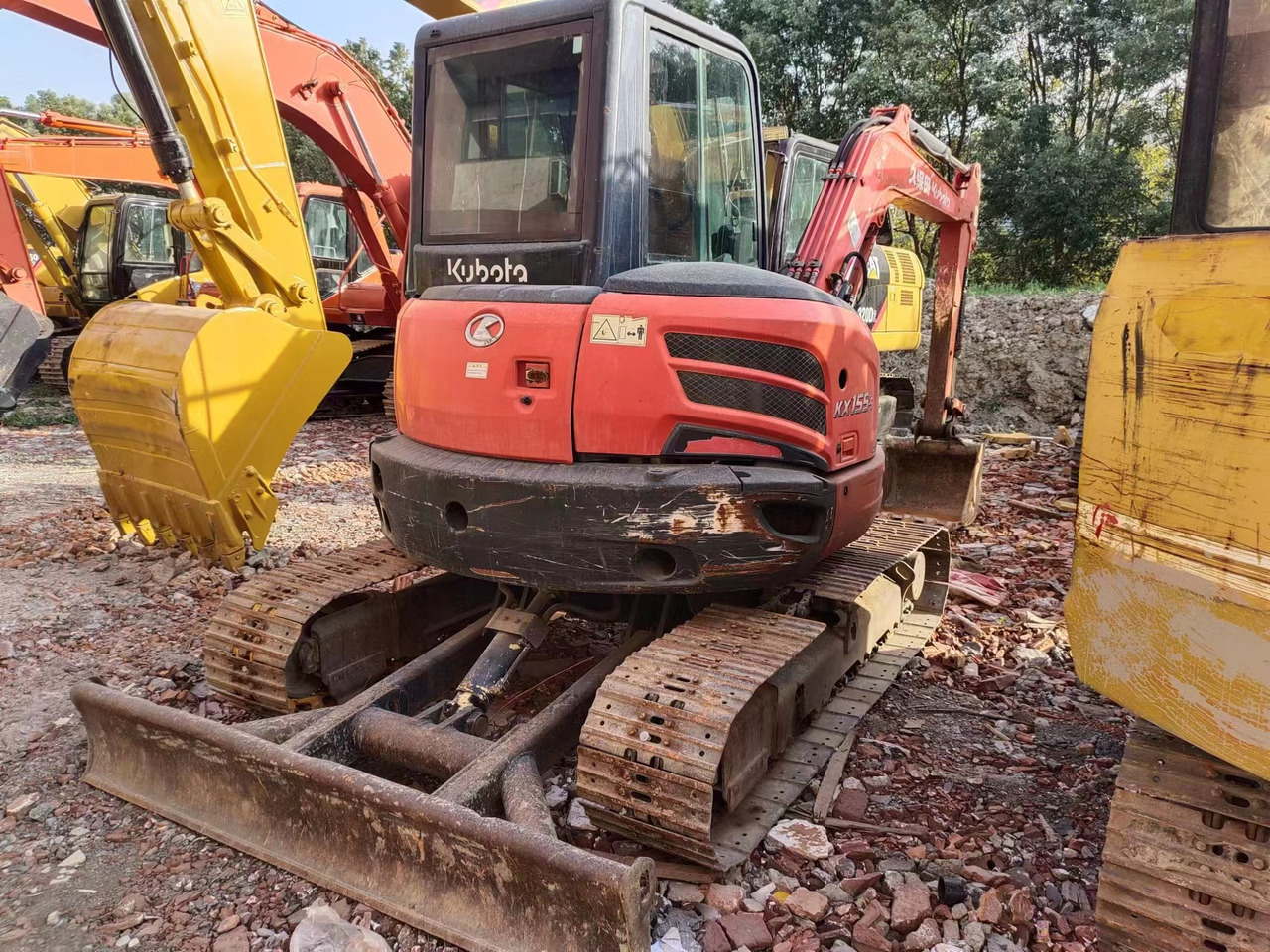 KUBOTA KX155-5 - Mini excavator: picture 3 KUBOTA KX155-5 - Mini excavator: picture 3