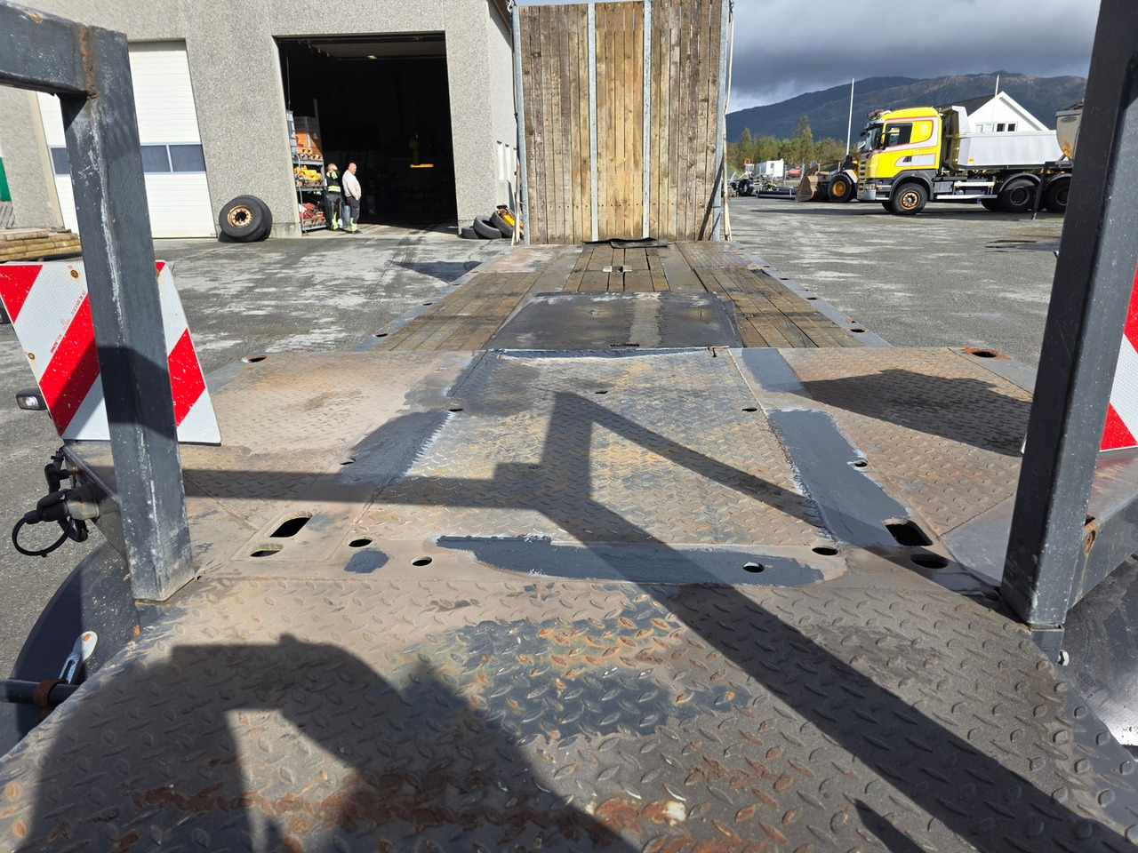 Low loader trailer Fliegl Maskinhenger: picture 19