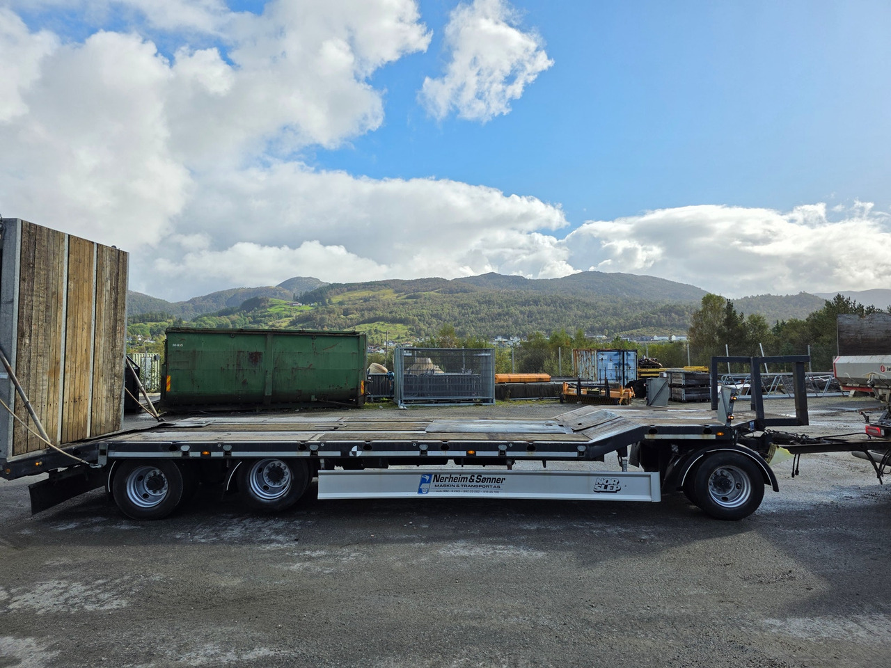 Low loader trailer Fliegl Maskinhenger: picture 11