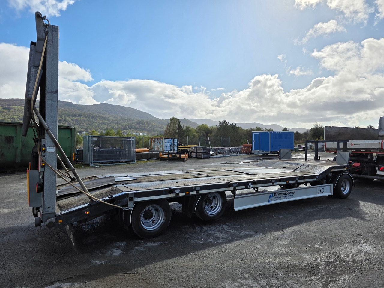 Low loader trailer Fliegl Maskinhenger: picture 9