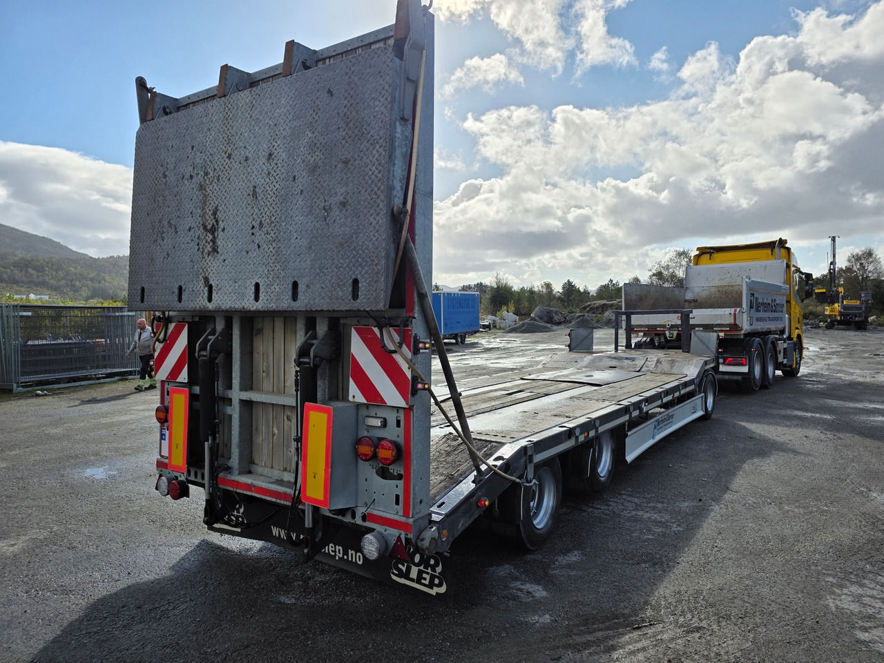 Low loader trailer Fliegl Maskinhenger: picture 8