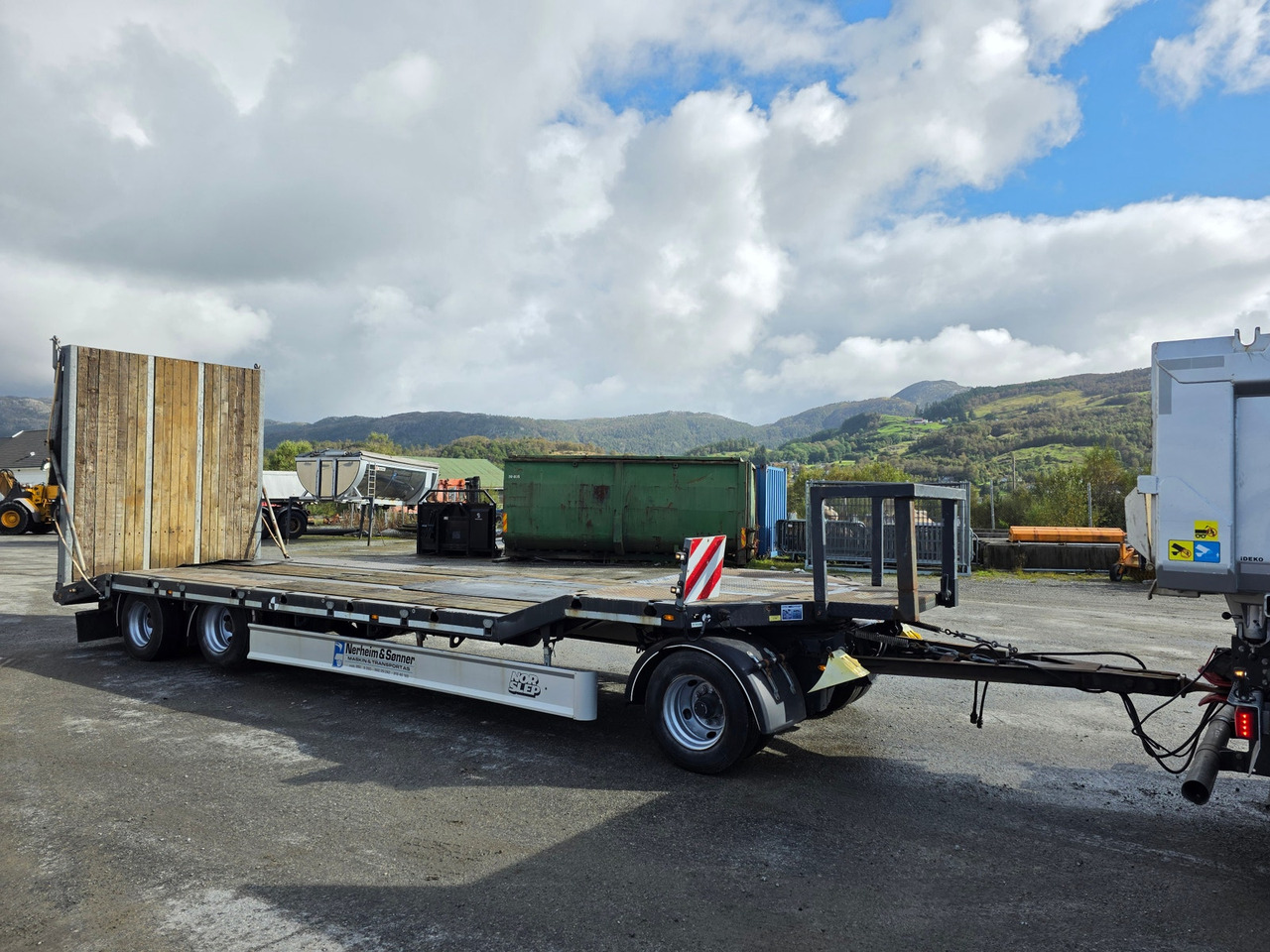 Low loader trailer Fliegl Maskinhenger: picture 12