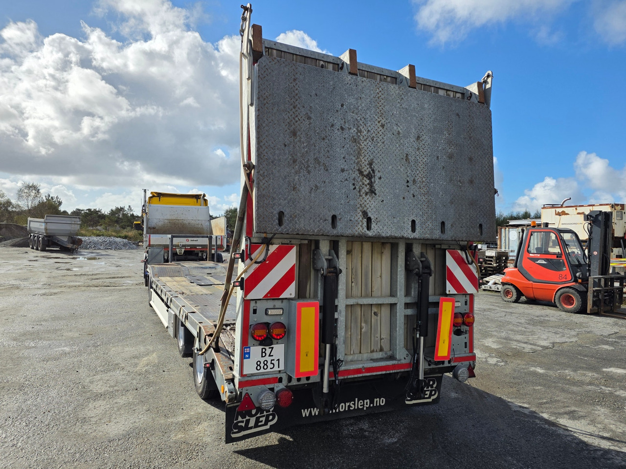 Low loader trailer Fliegl Maskinhenger: picture 6