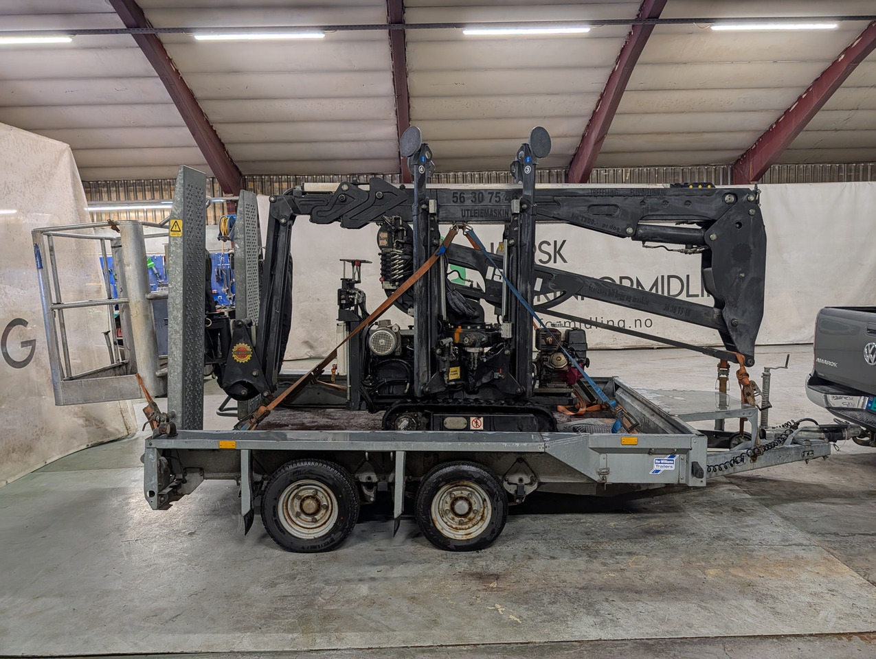 Spider lift Isoli Easylift R160 på henger: picture 6