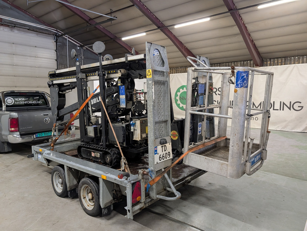 Isoli Easylift R160 på henger - Spider lift: picture 3 Isoli Easylift R160 på henger - Spider lift: picture 3