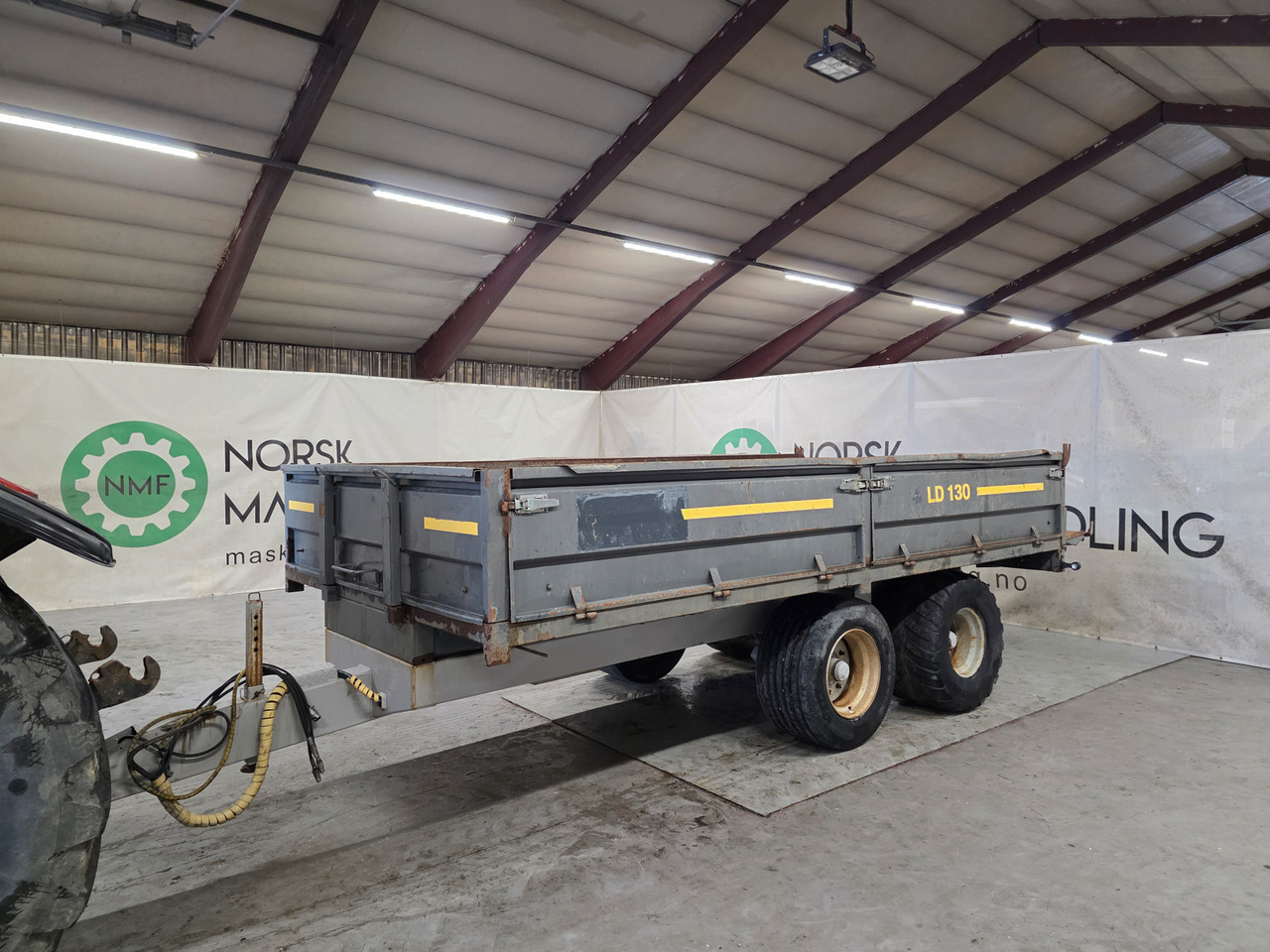 Sami LD 130 - Dropside/ Flatbed trailer: picture 1 Sami LD 130 - Dropside/ Flatbed trailer: picture 1