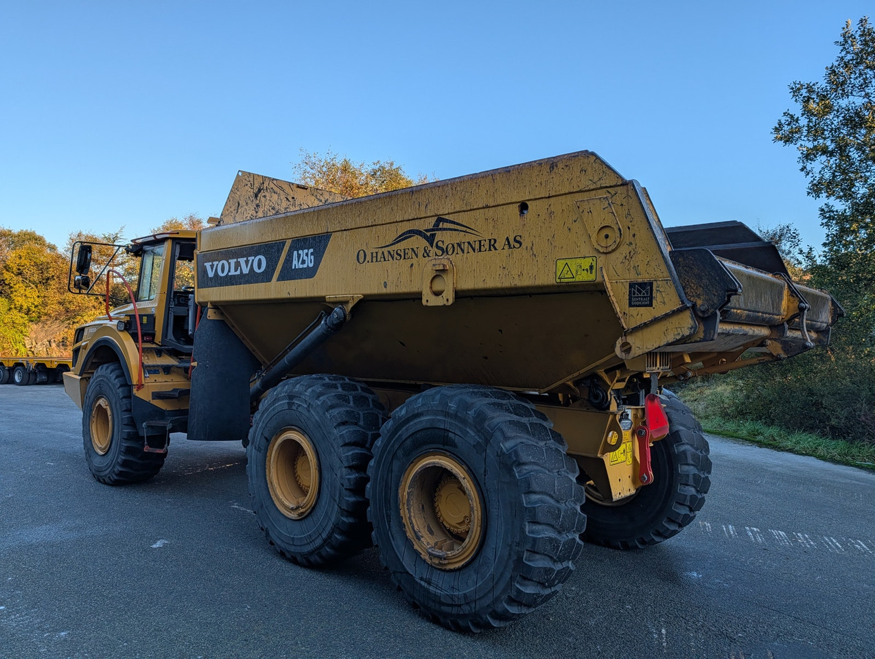 Volvo A25G på hvite skilt - Articulated dumper: picture 4 Volvo A25G på hvite skilt - Articulated dumper: picture 4