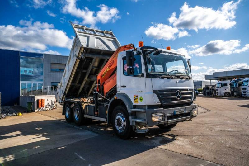 Mercedes AXOR 2633+BIBENNE+PALFINGER 18T/m /3XHydr. - Tipper, Crane truck: picture 2 Mercedes AXOR 2633+BIBENNE+PALFINGER 18T/m /3XHydr. - Tipper, Crane truck: picture 2