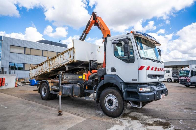 Renault KERAX 320 DCI +BIBENNE+PALFINGER 12Ton/m/2 EXT. - Tipper, Crane truck: picture 2 Renault KERAX 320 DCI +BIBENNE+PALFINGER 12Ton/m/2 EXT. - Tipper, Crane truck: picture 2