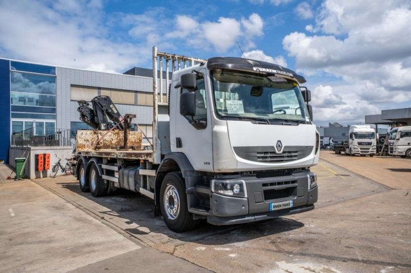 Renault LANDER 340 DXI-6X4+HIAB 14 T/m/3xhydr. - Dropside/ Flatbed truck, Crane truck: picture 2 Renault LANDER 340 DXI-6X4+HIAB 14 T/m/3xhydr. - Dropside/ Flatbed truck, Crane truck: picture 2
