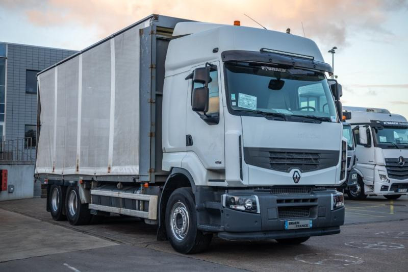 Renault LANDER 460DXI-6x2+10 pneus/tires-intarder - Curtainsider truck: picture 2 Renault LANDER 460DXI-6x2+10 pneus/tires-intarder - Curtainsider truck: picture 2