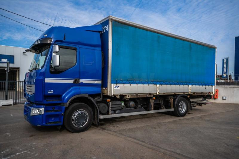 Renault PREMIUM 380 DXI + DHOLLANDIA - Curtainsider truck: picture 1 Renault PREMIUM 380 DXI + DHOLLANDIA - Curtainsider truck: picture 1