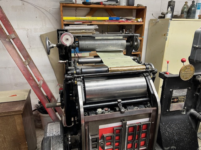HEIDELBERG TP - Printing machinery: picture 2 HEIDELBERG TP - Printing machinery: picture 2