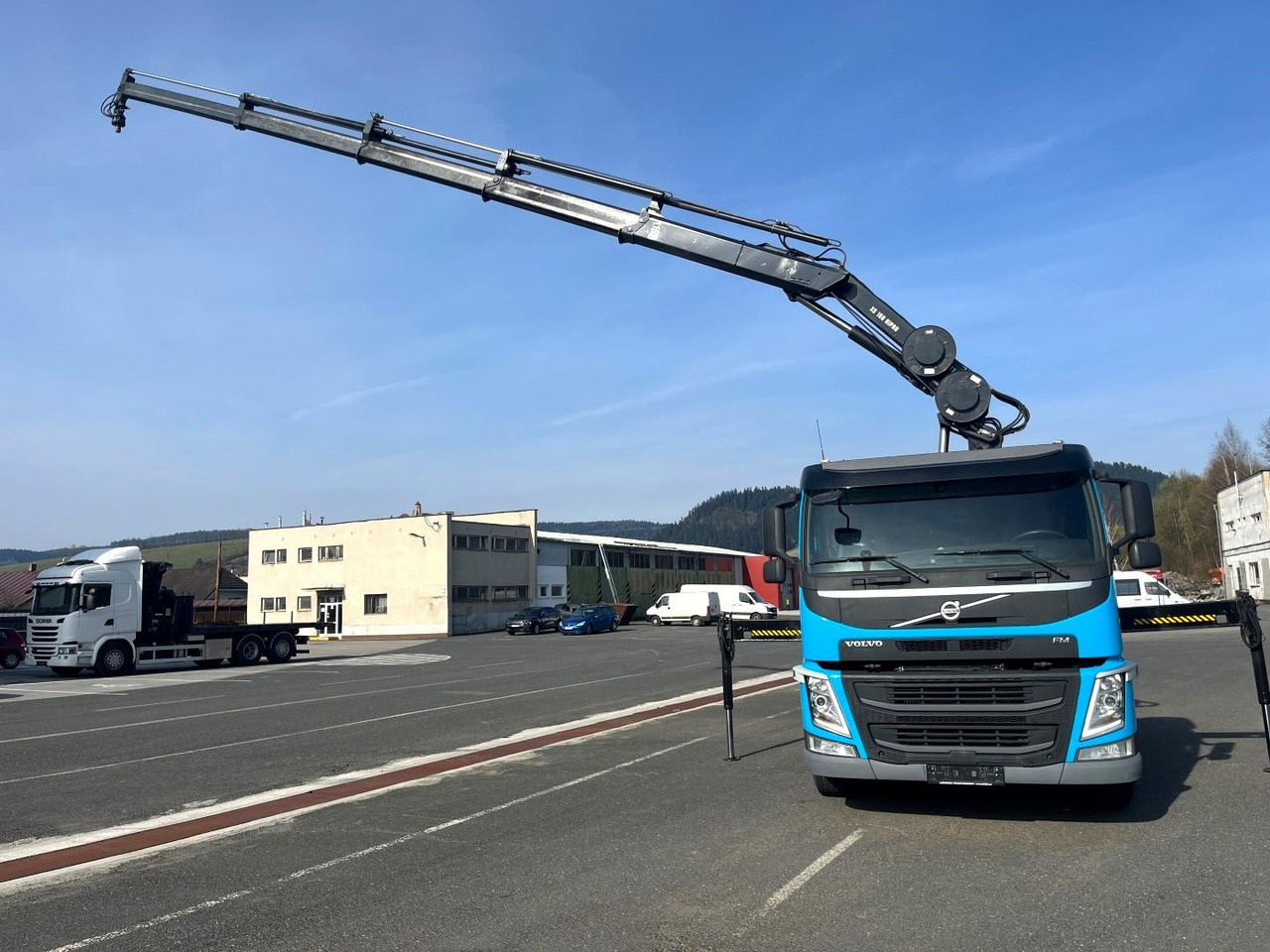 Hook lift truck, Crane truck Volvo FM 420, 2016, 6x2, Hákový nosič kontajnerov, Hiab 166 - 4 Hipro + DO: picture 14