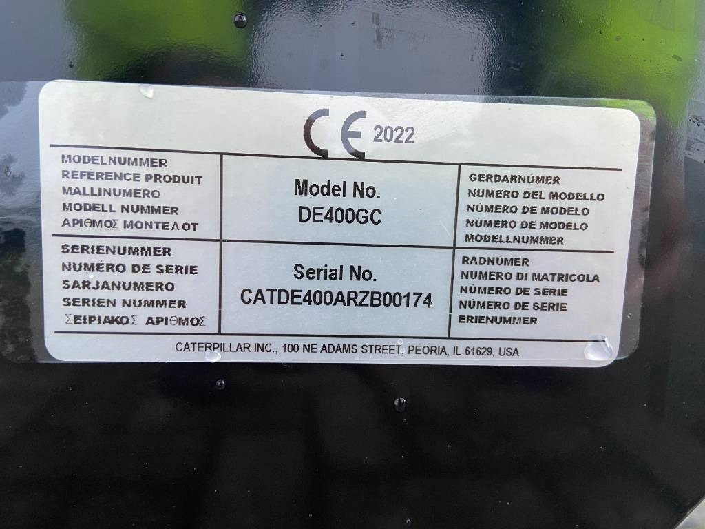 New Generator set CAT DE400GC - 400 kVA Generator - DPX-18218: picture 12
