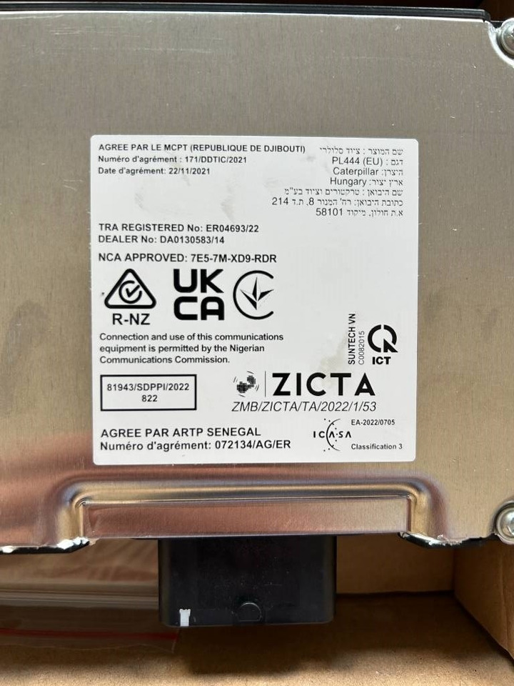 CAT Electronic Control Unit 604-9581 - DPX-25043 - ECU for Construction machinery: picture 5 CAT Electronic Control Unit 604-9581 - DPX-25043 - ECU for Construction machinery: picture 5
