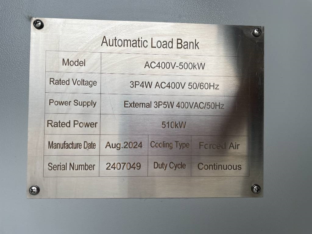 New Construction machinery DPX Power Loadbank 500 kW - DPX-30022: picture 7