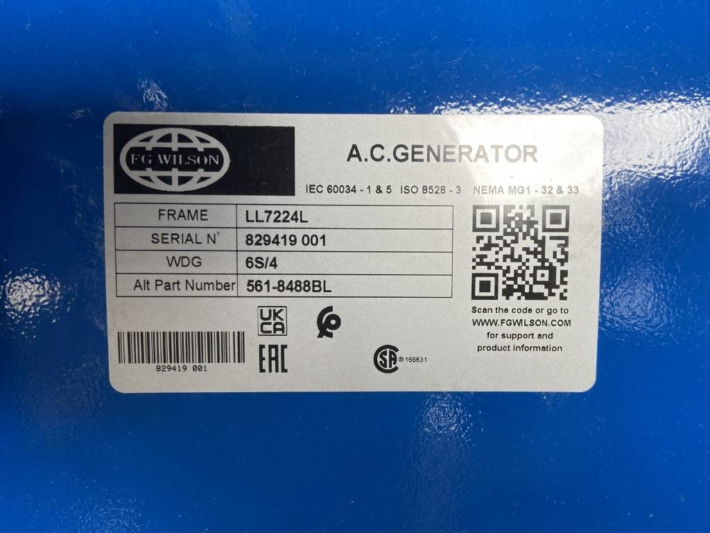 New Generator set FG Wilson P850-1 - 850 kVA Genset - DPX-16024: picture 19