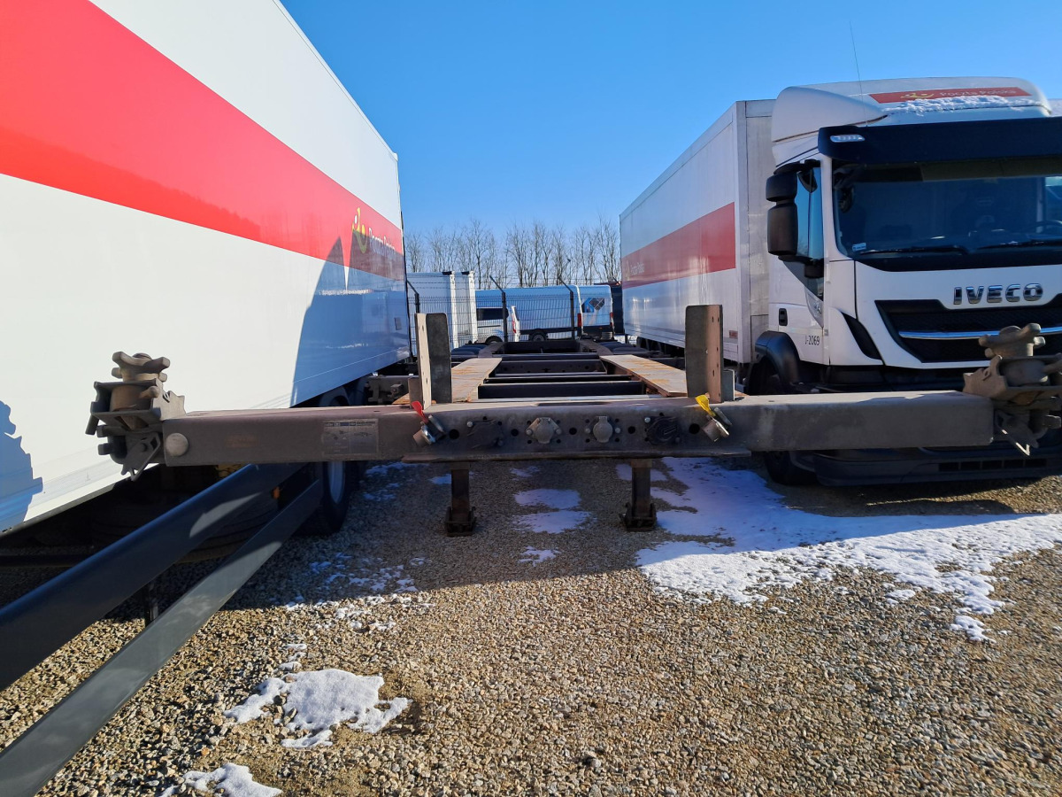 Container transporter/ Swap body trailer FLIEGL SDS 380 POD KONTENERY: picture 1