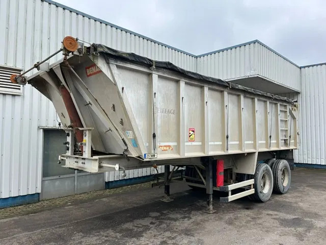 Benalu 2 Axle , 8 Tyres , Alu Tipper , Spring Suspension , Drum Brakes - Tipper semi-trailer: picture 1 Benalu 2 Axle , 8 Tyres , Alu Tipper , Spring Suspension , Drum Brakes - Tipper semi-trailer: picture 1