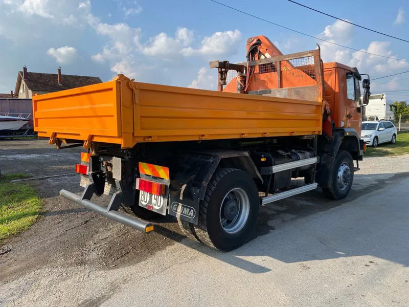 MAN LE 18-280 , 4X4 , Tipper , Palfinger PK 9501 - Tipper, Crane truck: picture 4 MAN LE 18-280 , 4X4 , Tipper , Palfinger PK 9501 - Tipper, Crane truck: picture 4
