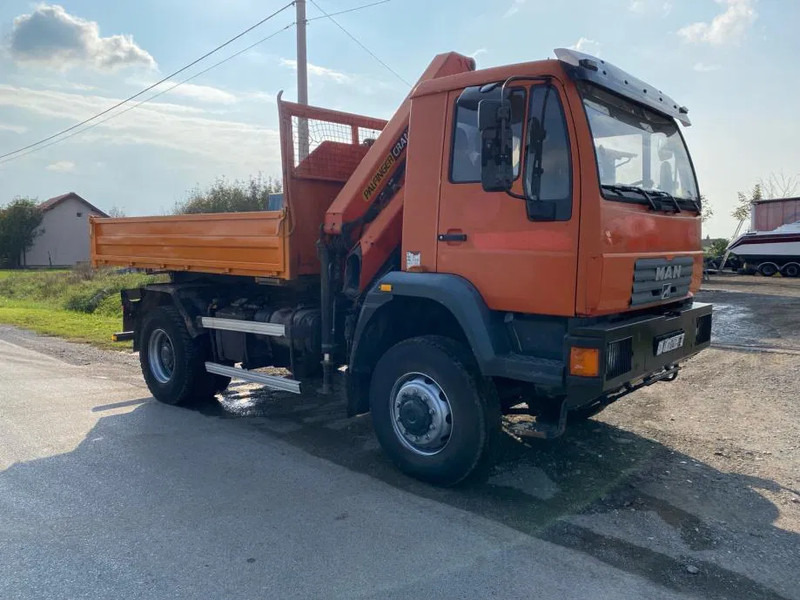 MAN LE 18-280 , 4X4 , Tipper , Palfinger PK 9501 - Tipper, Crane truck: picture 5 MAN LE 18-280 , 4X4 , Tipper , Palfinger PK 9501 - Tipper, Crane truck: picture 5