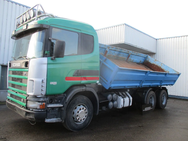 Scania G 164 580 , 6x4 , Manual , Retarder , Airco , 2 way tipper , Spring suspension - Tipper: picture 1 Scania G 164 580 , 6x4 , Manual , Retarder , Airco , 2 way tipper , Spring suspension - Tipper: picture 1