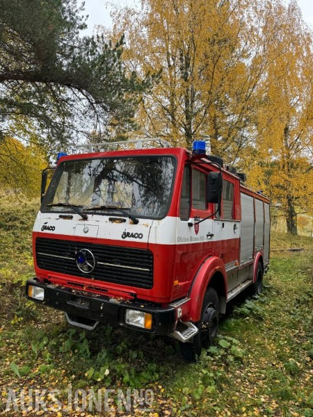 1979 Mercedes-Benz 1017 4x4 BRANNBIL, 26.500km - Fire truck: picture 2 1979 Mercedes-Benz 1017 4x4 BRANNBIL, 26.500km - Fire truck: picture 2
