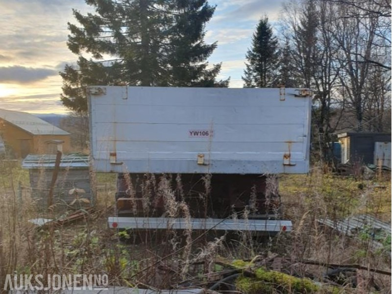 1986 Volvo FL6164X2 tippbil med kran - Tipper: picture 3 1986 Volvo FL6164X2 tippbil med kran - Tipper: picture 3