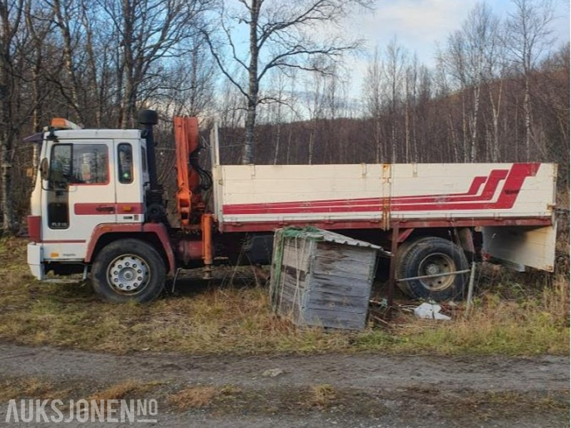 1986 Volvo FL6164X2 tippbil med kran - Tipper: picture 2 1986 Volvo FL6164X2 tippbil med kran - Tipper: picture 2