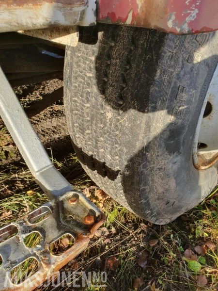 Tipper 1986 Volvo FL6164X2 tippbil med kran: picture 7