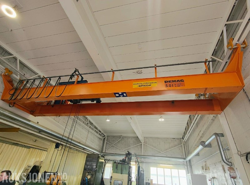 1997 Demag ZKKE Traverskran - Bredde 8500 mm - løftekapasitet 5 tonn - Crane: picture 1 1997 Demag ZKKE Traverskran - Bredde 8500 mm - løftekapasitet 5 tonn - Crane: picture 1