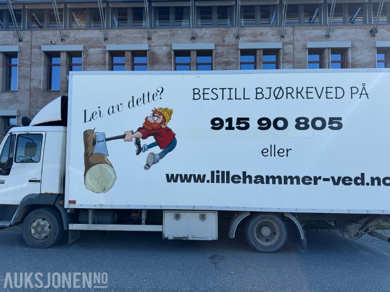 1998 MAN 8.224 LLC skapbil med løftelem og sidedør - Box truck: picture 3 1998 MAN 8.224 LLC skapbil med løftelem og sidedør - Box truck: picture 3