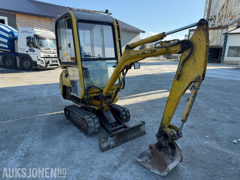 1999 Komatsu PC 15R-8 Minigraver med Adi-Tek henger - Mini excavator: picture 2 1999 Komatsu PC 15R-8 Minigraver med Adi-Tek henger - Mini excavator: picture 2