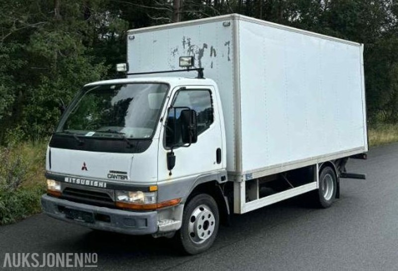 1999 Mitsubishi Fuso Canter C1 Skapbil med løftelem - Box truck: picture 1 1999 Mitsubishi Fuso Canter C1 Skapbil med løftelem - Box truck: picture 1