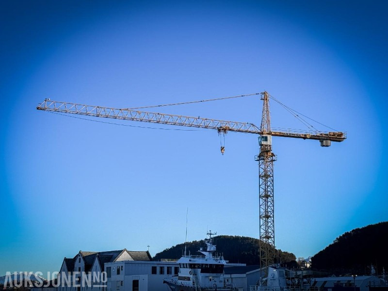 2000 Liebherr 280 EC-H 16 Litronic Tårnkran med undervogn på plater - Crane: picture 1 2000 Liebherr 280 EC-H 16 Litronic Tårnkran med undervogn på plater - Crane: picture 1
