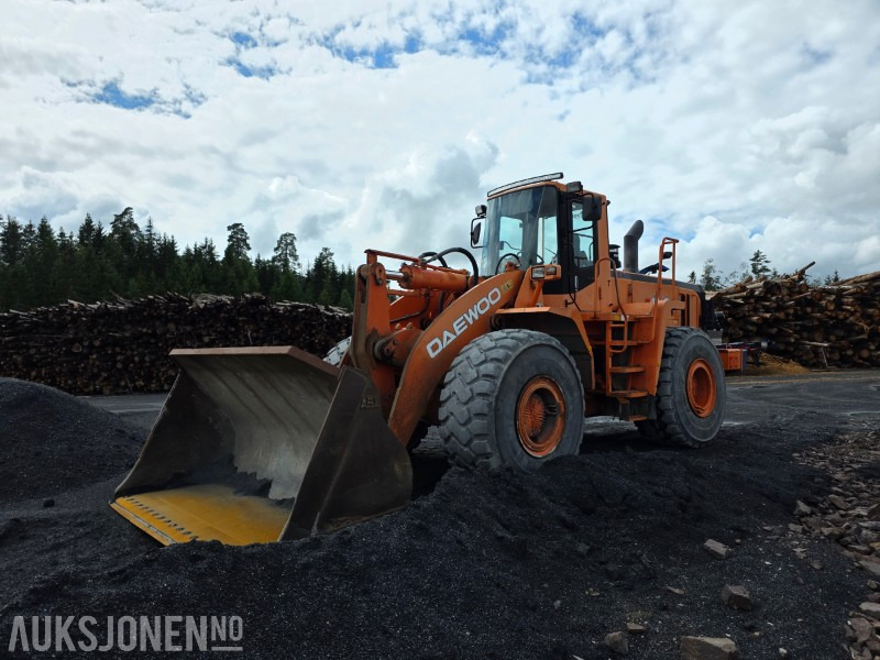 2001 Daewoo MG 400 V Hjullaster med ABL Skuffe - Aircondition - 217 kW - 9382 arbeidstimer - Wheel loader: picture 1 2001 Daewoo MG 400 V Hjullaster med ABL Skuffe - Aircondition - 217 kW - 9382 arbeidstimer - Wheel loader: picture 1
