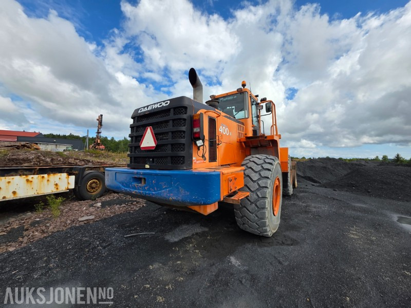 2001 Daewoo MG 400 V Hjullaster med ABL Skuffe - Aircondition - 217 kW - 9382 arbeidstimer - Wheel loader: picture 5 2001 Daewoo MG 400 V Hjullaster med ABL Skuffe - Aircondition - 217 kW - 9382 arbeidstimer - Wheel loader: picture 5