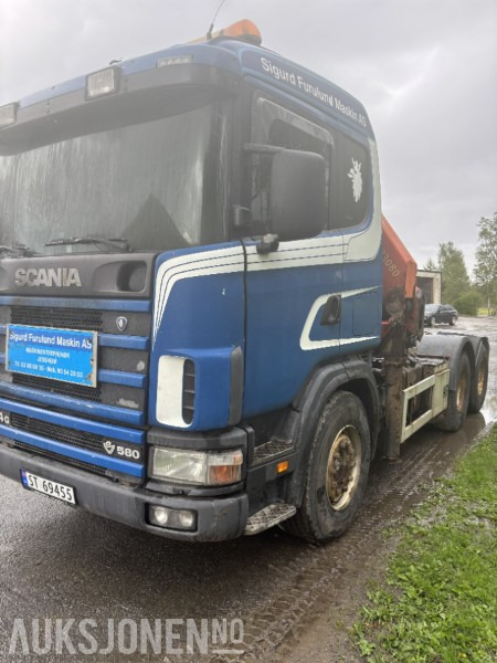 2002 Scania R164GB6X2 Kranbil, 23tm kran, Rep. Objekt - Crane truck: picture 1 2002 Scania R164GB6X2 Kranbil, 23tm kran, Rep. Objekt - Crane truck: picture 1